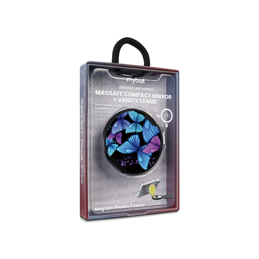 MyBat Design Lab MagSafe Selfie Mirror Kickstand - Black - Butterfly Night - MOTHMNUSU331-021-11.jpg
