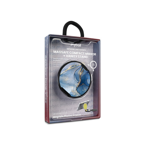 MyBat Design Lab MagSafe Selfie Mirror Kickstand - Black - Blue Marble - MOTHMNUSU331-106-11.jpg