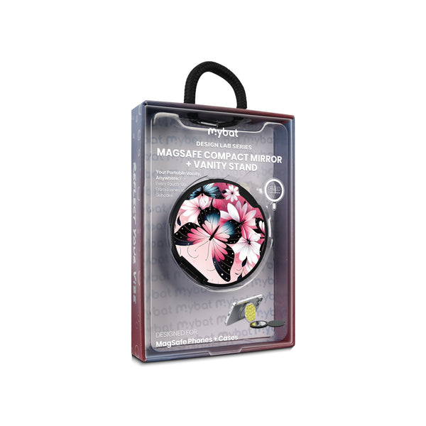 MyBat Design Lab MagSafe Selfie Mirror Kickstand - Black - Butterfly Bouquet - MOTHMNUSU331-184-11.jpg