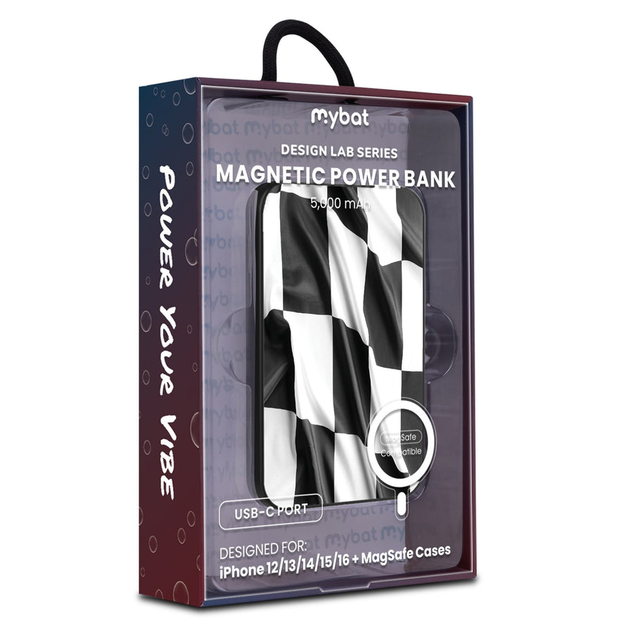 MyBat Design Lab 5000mAh Magnetic Wireless Power Bank - Black - Racing Flag - MPBBAT131-BK-040-9.jpg