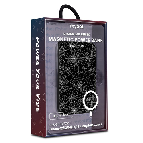 MyBat Design Lab 5000mAh Magnetic Wireless Power Bank - Black - Spider Web - MPBBAT131-BK-217-9.jpg