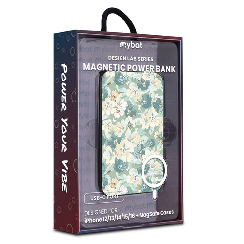 MyBat Design Lab 5000mAh Magnetic Wireless Power Bank - Black - Vintage Garden - MPBBAT131-BK-432-9.jpg