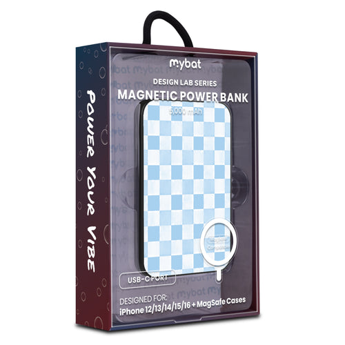 MyBat Design Lab 5000mAh Magnetic Wireless Power Bank - Black - Sky Blue Check - MPBBAT131-BK-478-9.jpg