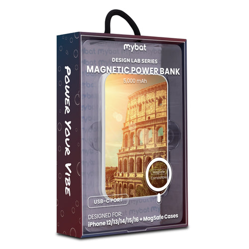 MyBat Design Lab 5000mAh Magnetic Wireless Power Bank - White - Roman Colosseum - MPBBAT132-WH-049-9.jpg