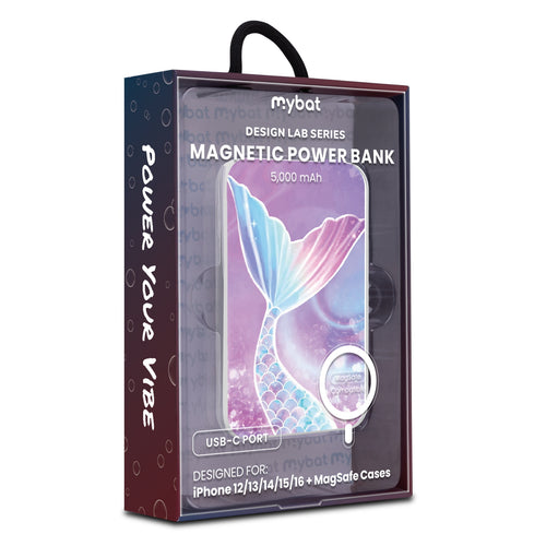 MyBat Design Lab 5000mAh Magnetic Wireless Power Bank - White - Mermaid Tail - MPBBAT132-WH-456-9.jpg