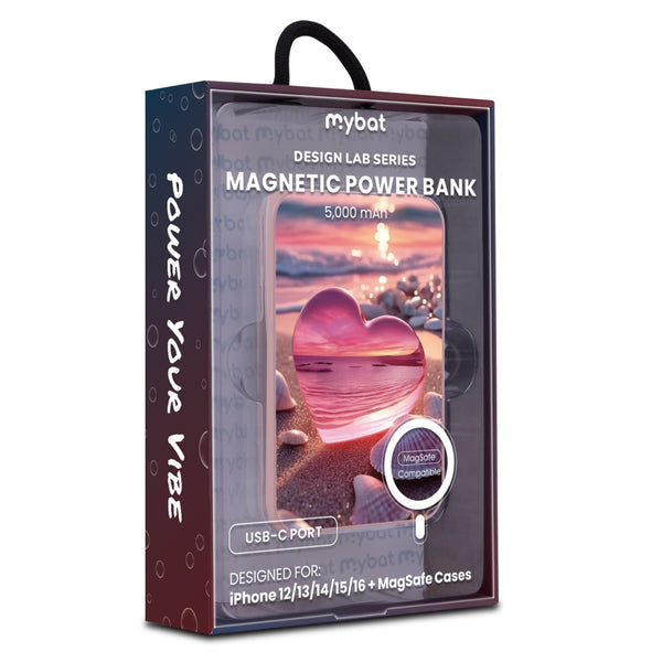 MyBat Design Lab 5000mAh Magnetic Wireless Power Bank - Pink - Sunset Beach Love - MPBBAT133-PK-384-9.jpg