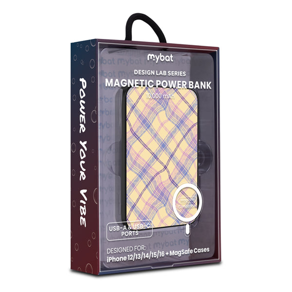MyBat Design Lab 10000mAh Magnetic Wireless Power Bank - Black - Wavy Plaid - MPBBAT141-BK-442-9.jpg