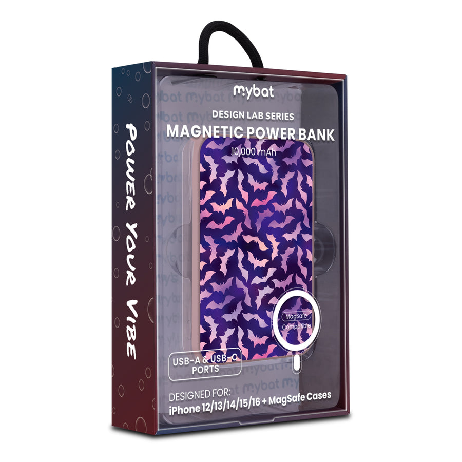 MyBat Design Lab 10000mAh Magnetic Wireless Power Bank - Pink - Twilight Bats - MPBBAT143-PK-422-9.jpg