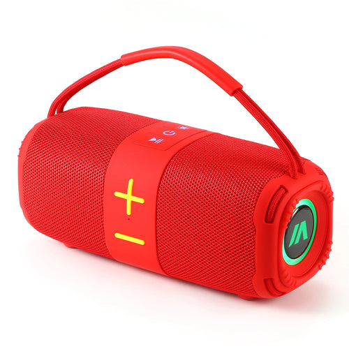 MaxPower Pulse M1 Portable Bluetooth Speaker Splash & Dust Proof - Red - MPD668-RD-1.jpg