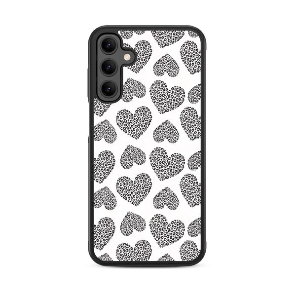 MyBat Design Lab Series Case for Samsung Galaxy A15 5G - Leopard Print Hearts - MSA155GCSLESM098-3.jpg