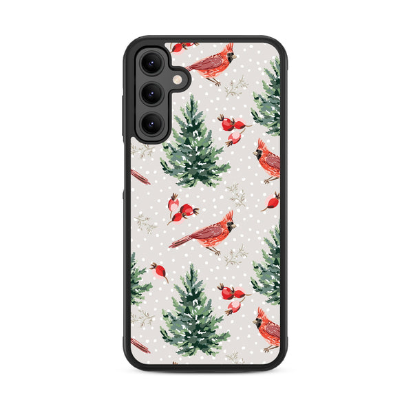 MyBat Design Lab Series Case for Samsung Galaxy A15 5G - Winter Cardinals - MSA155GCSLESM298-3.jpg