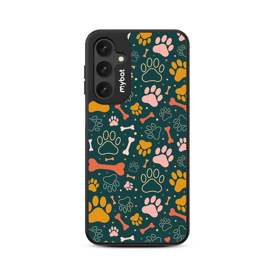 MyBat Design Lab Series Case for Samsung Galaxy A16 5G - Paw Prints & Bones - MSA165GCSLESMP003-3.jpg