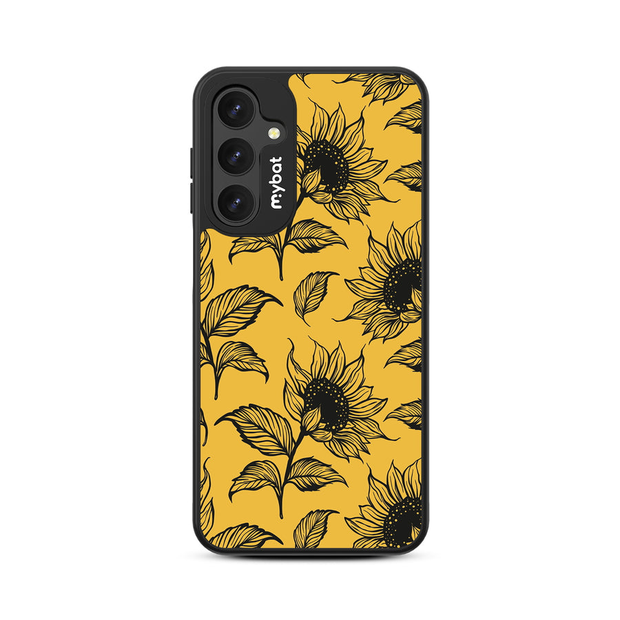MyBat Design Lab Series Case for Samsung Galaxy A16 5G - Golden Sunflowers - MSA165GCSLESMP444-3.jpg