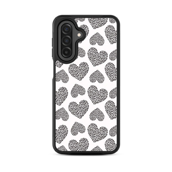 MyBat Design Lab Series Case for Samsung Galaxy A17 5G / A16 5G - Leopard Print Hearts - MSA175GCSLESMP098-3.jpg
