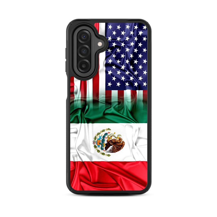 MyBat Design Lab Series Case for Samsung Galaxy A17 5G / A16 5G - Mexican-American Flag - MSA175GCSLESMP168-3.jpg