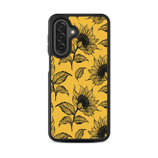 MyBat Design Lab Series Case for Samsung Galaxy A17 5G / A16 5G - Golden Sunflowers - MSA175GCSLESMP444-3.jpg