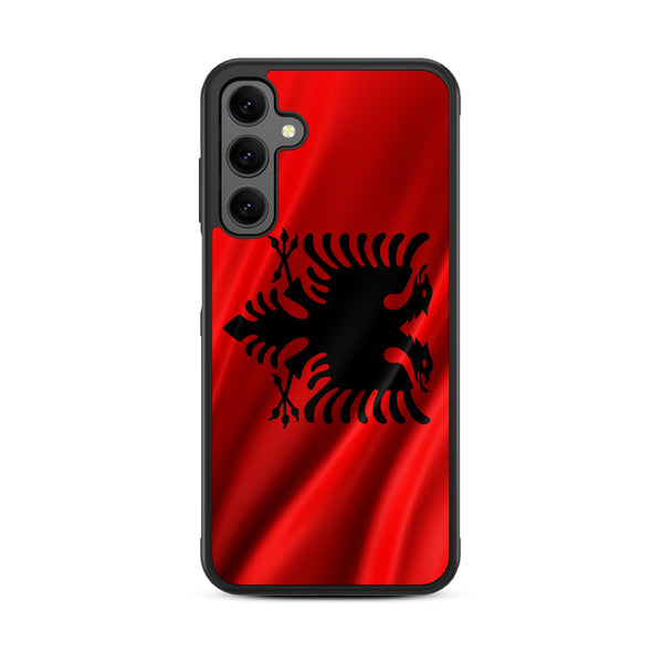 MyBat Design Lab Series Case for Samsung Galaxy A25 5G - Albania Flag - MSA255GCSLESM140-3.jpg
