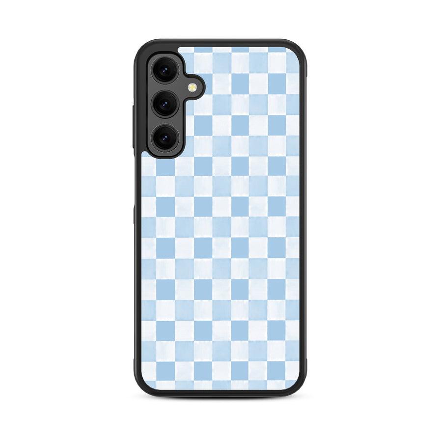 MyBat Design Lab Series Case for Samsung Galaxy A25 5G - Sky Blue Check - MSA255GCSLESM478-3.jpg