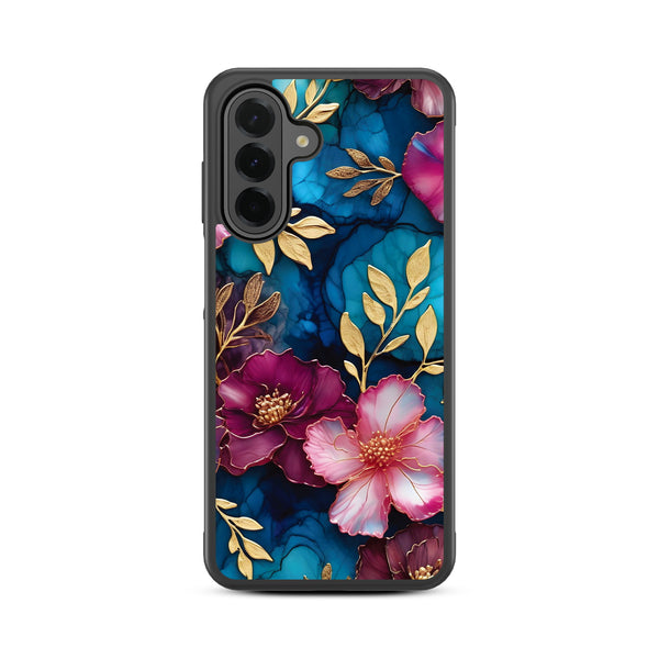 MyBat Design Lab Series Case for Samsung Galaxy A26 5G - Gilded Petals - MSA265GCSLESM188-3.jpg