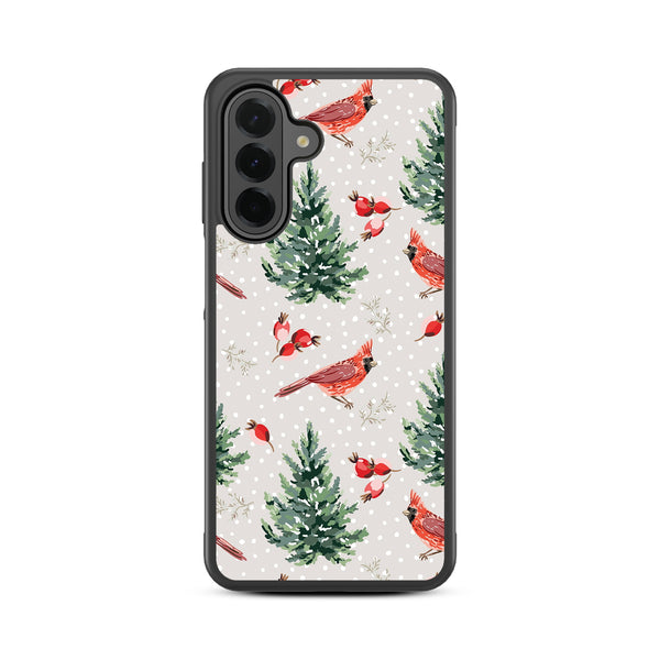 MyBat Design Lab Series Case for Samsung Galaxy A26 5G - Winter Cardinals - MSA265GCSLESM298-3.jpg