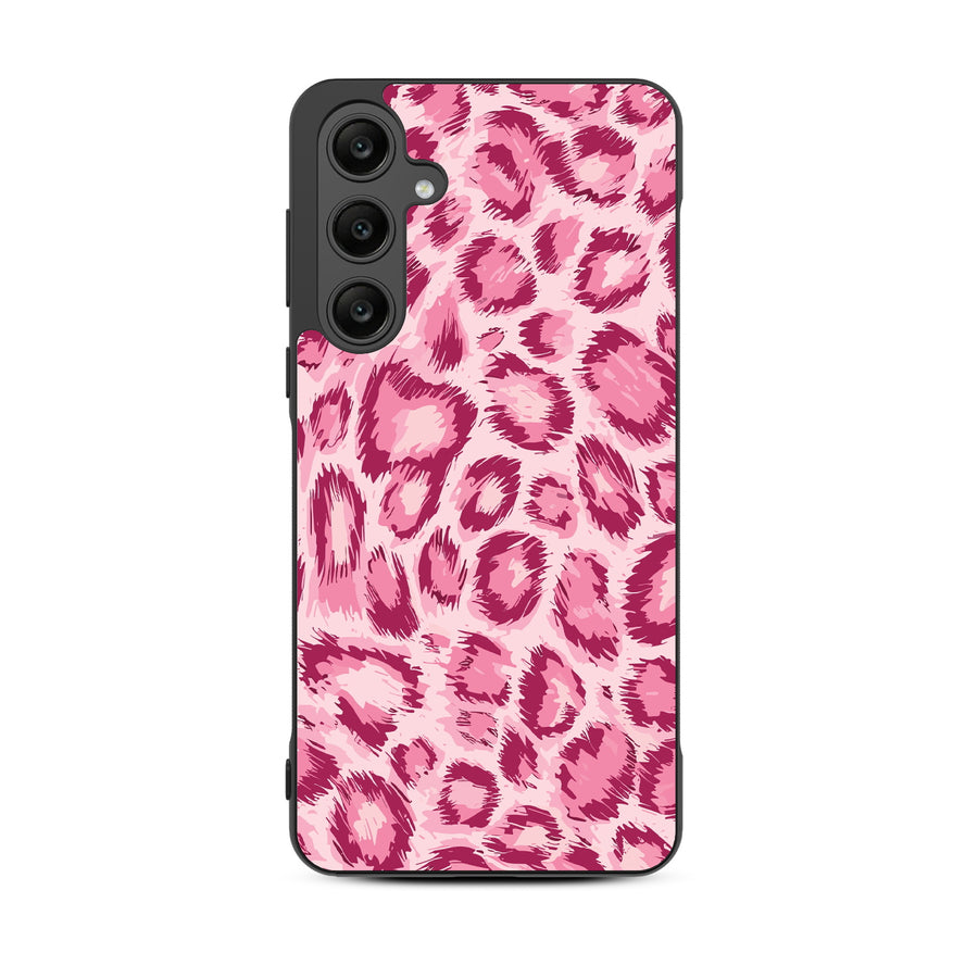 MyBat Design Lab Series Case for Samsung Galaxy A35 5G - Pink Leopard Print - MSA355GCSLESM007-3.jpg