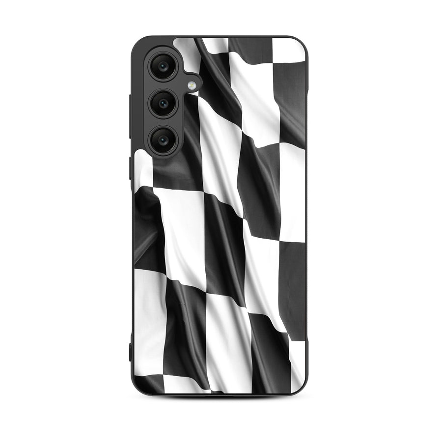 MyBat Design Lab Series Case for Samsung Galaxy A35 5G - Racing Flag - MSA355GCSLESM040-3.jpg