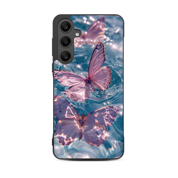 MyBat Design Lab Series Case for Samsung Galaxy A35 5G - Floating Butterflies - MSA355GCSLESM180-3.jpg