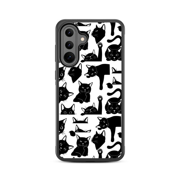 MyBat Design Lab Series Case for Samsung Galaxy A36 5G - Black Cats - MSA365GCSLESM017-3.jpg