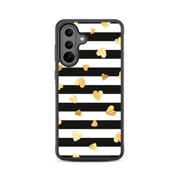 MyBat Design Lab Series Case for Samsung Galaxy A36 5G - Heart of Gold - MSA365GCSLESM166-3.jpg