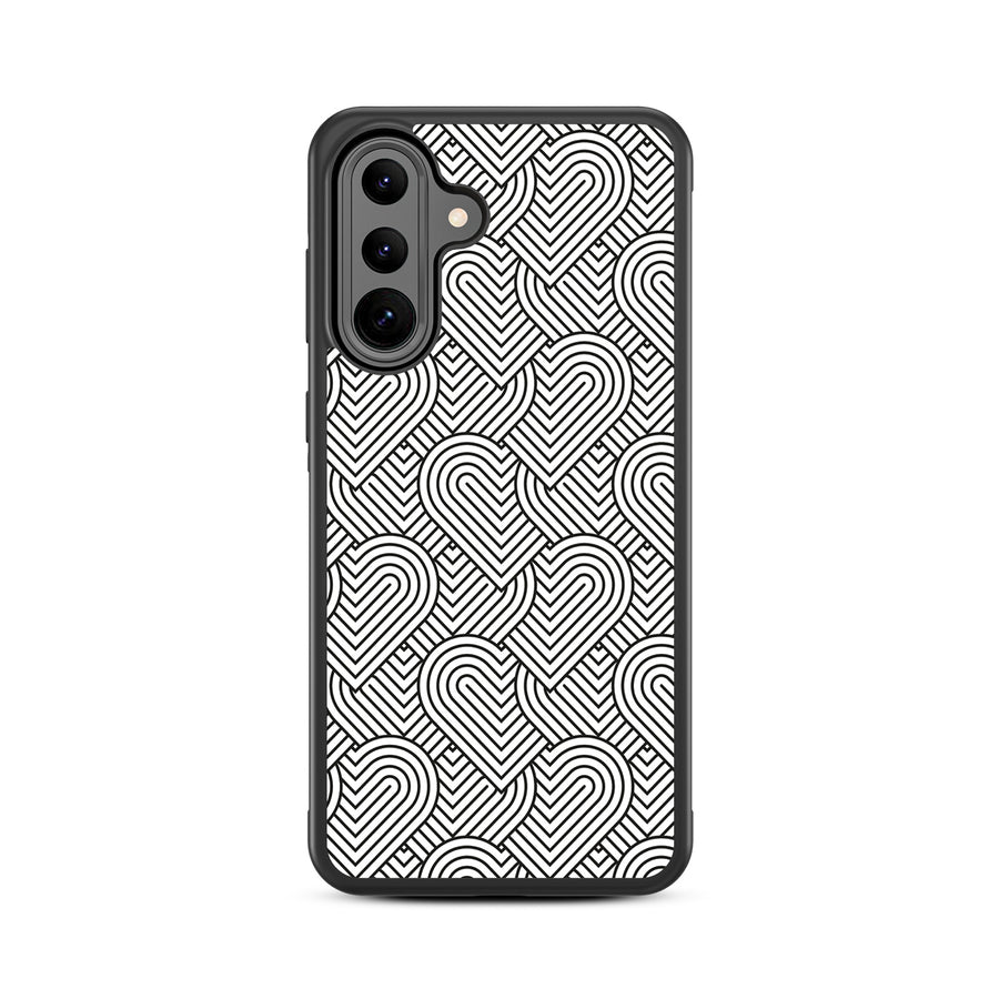 MyBat Design Lab Series Case for Samsung Galaxy A36 5G - Hearts Aligned - MSA365GCSLESM331-3.jpg