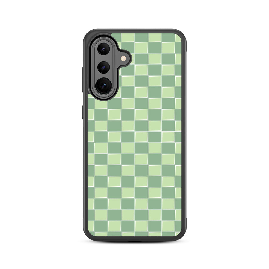 MyBat Design Lab Series Case for Samsung Galaxy A36 5G - Matcha Check - MSA365GCSLESM482-3.jpg