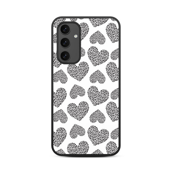 MyBat Design Lab Series Case for Samsung Galaxy A54 5G - Leopard Print Hearts - MSA545GCSLESM098-1.jpg