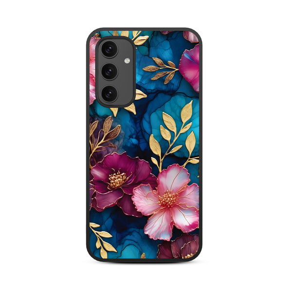 MyBat Design Lab Series Case for Samsung Galaxy A54 5G - Gilded Petals - MSA545GCSLESM188-1.jpg