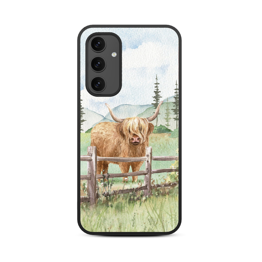 MyBat Design Lab Series Case for Samsung Galaxy A54 5G - Highland Cow - MSA545GCSLESM470-3.jpg
