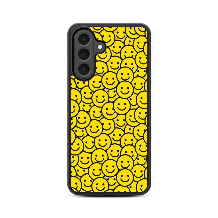 MyBat Design Lab Series Case for Samsung Galaxy A56 5G - Smiley Faces - MSA565GCSLESM097-3.jpg