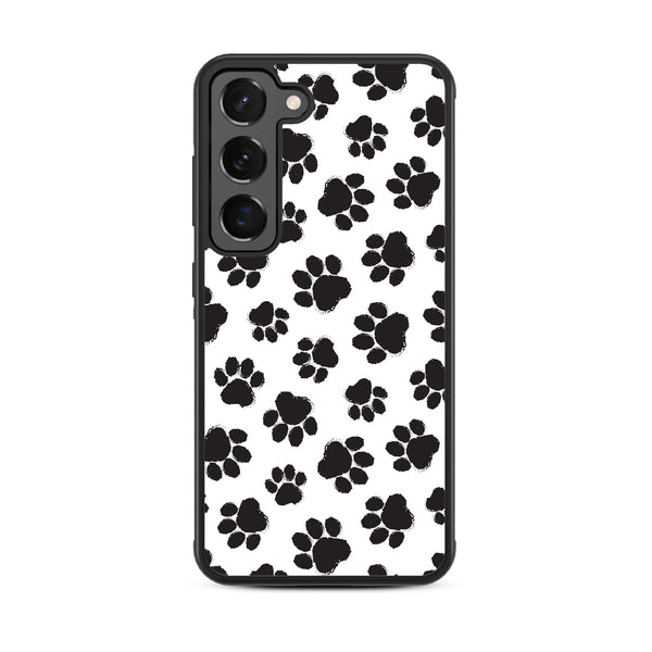 MyBat Design Lab Series Case for Samsung Galaxy S24 - Black Paw Prints - MSS24CSLESM002-3.jpg