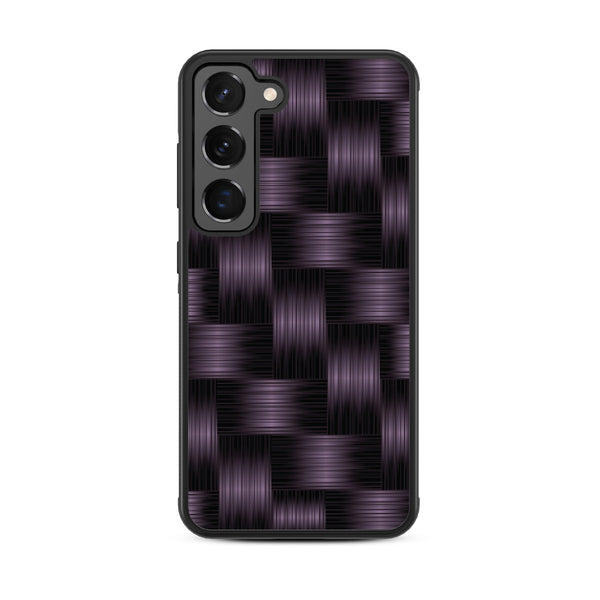 MyBat Design Lab Series Case for Samsung Galaxy S24 - Woven Carbon Fiber - MSS24CSLESM085-3.jpg