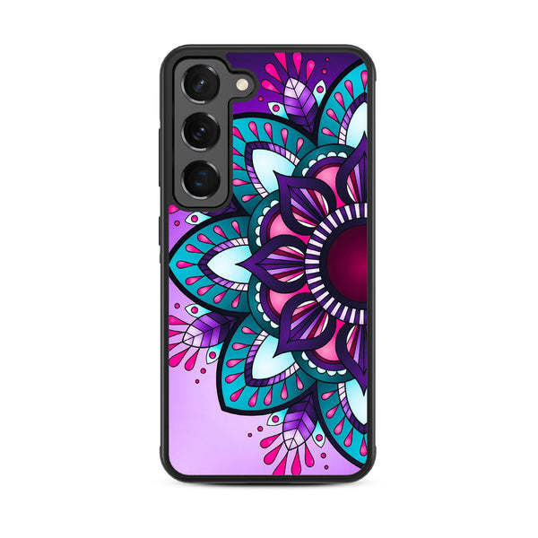 MyBat Design Lab Series Case for Samsung Galaxy S24 - Flower Mandala - MSS24CSLESM112-3.jpg