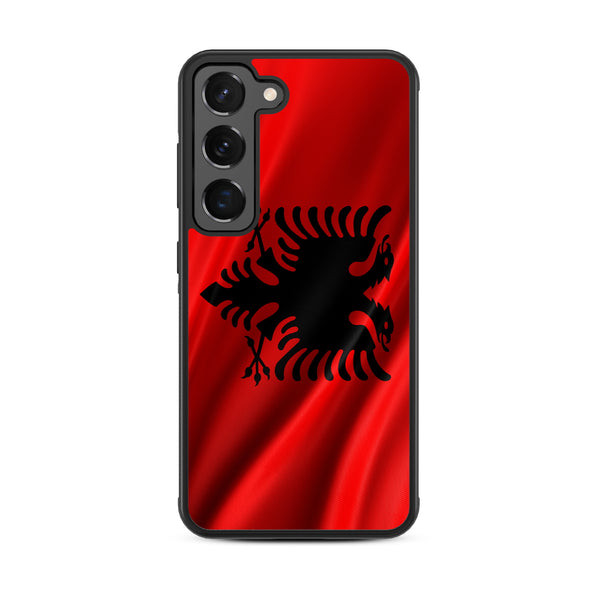 MyBat Design Lab Series Case for Samsung Galaxy S24 - Albania Flag - MSS24CSLESM140-3.jpg