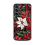 MyBat Design Lab Series Case for Samsung Galaxy S24 - Christmas Poinsettias - MSS24CSLESM301-3.jpg