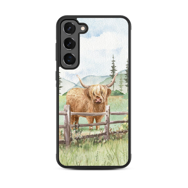 MyBat Design Lab Series Case for Samsung Galaxy S24 - Highland Cow - MSS24CSLESM470-3.jpg