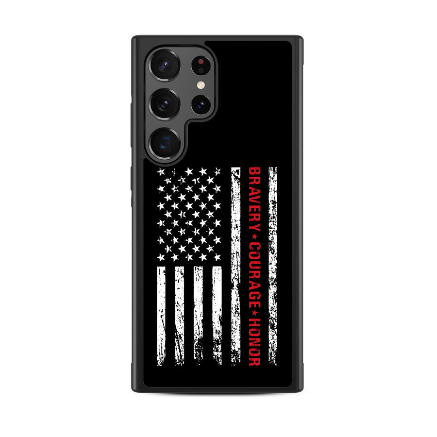 MyBat Design Lab Series Case for Samsung Galaxy S24 Ultra - Firefighter Flag - MSS24UCSLESM041-3.jpg