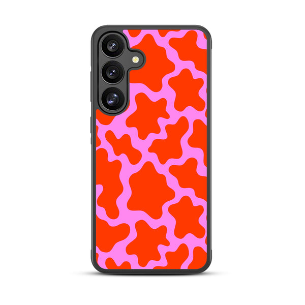 MyBat Design Lab Series Case for Samsung Galaxy S25 - Pink Retro Splashes - MSS25CSLESM094-3.jpg