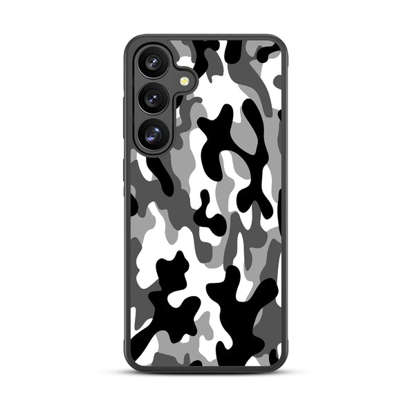 MyBat Design Lab Series Case for Samsung Galaxy S25 Plus - Black & White Camouflage - MSS25PCSLESM122-3.jpg