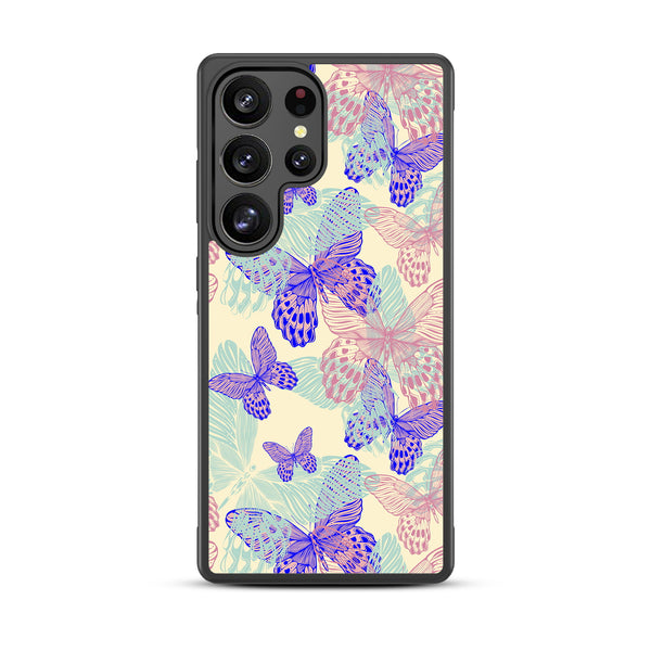MyBat Design Lab Series Case for Samsung Galaxy S25 Ultra - Butterflies - MSS25UCSLESM019-3.jpg