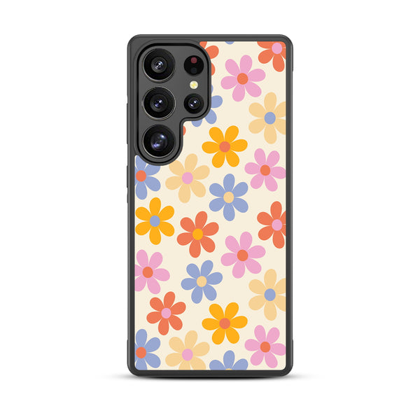 MyBat Design Lab Series Case for Samsung Galaxy S25 Ultra - Retro Daisies - MSS25UCSLESM137-3.jpg