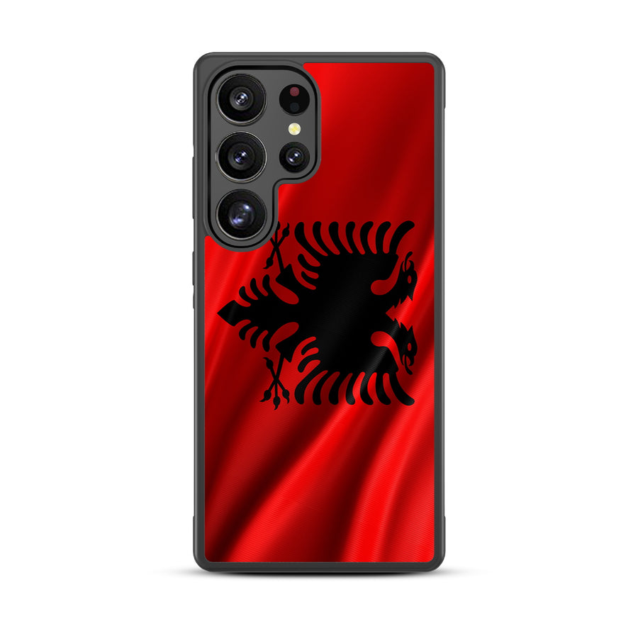 MyBat Design Lab Series Case for Samsung Galaxy S25 Ultra - Albania Flag - MSS25UCSLESM140-3.jpg