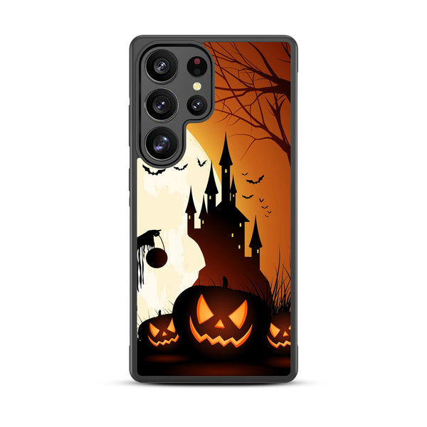 MyBat Design Lab Series Case for Samsung Galaxy S25 Ultra - Spooky Pumpkin Patch - MSS25UCSLESM163-3.jpg