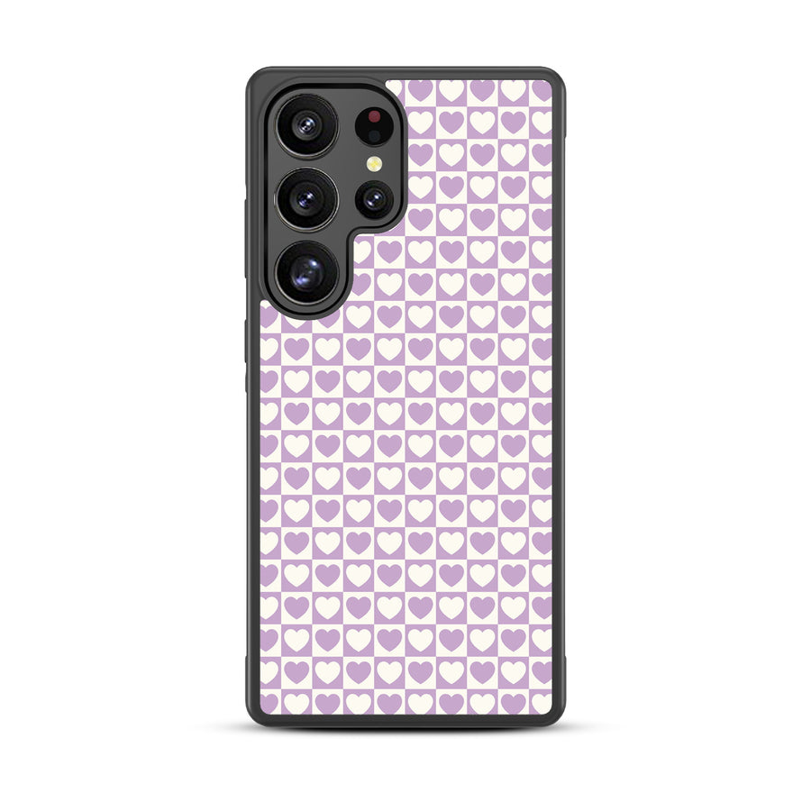 MyBat Design Lab Series Case for Samsung Galaxy S25 Ultra - Heart Grid - MSS25UCSLESM339-3.jpg