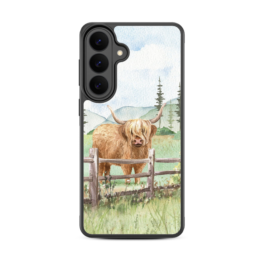 MyBat Design Lab Series Case for Samsung Galaxy S26 Plus - Highland Cow - MSS26PCSLESM470-3.jpg